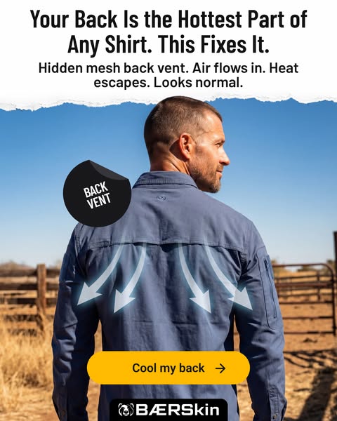 The Hottest Part of Your Body in a Shirt Is Your Back. This Fixes It.