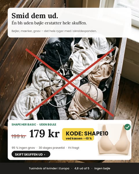 Begrænset antal tilbage