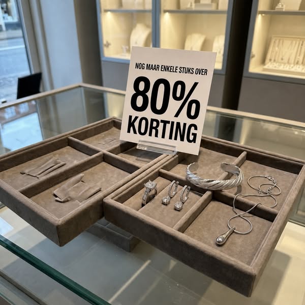 Tot -80 %, gratis verzending