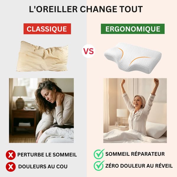 L'oreiller qui change vos Nuits