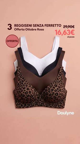 2 + 1 GRATIS · Senza ferretto