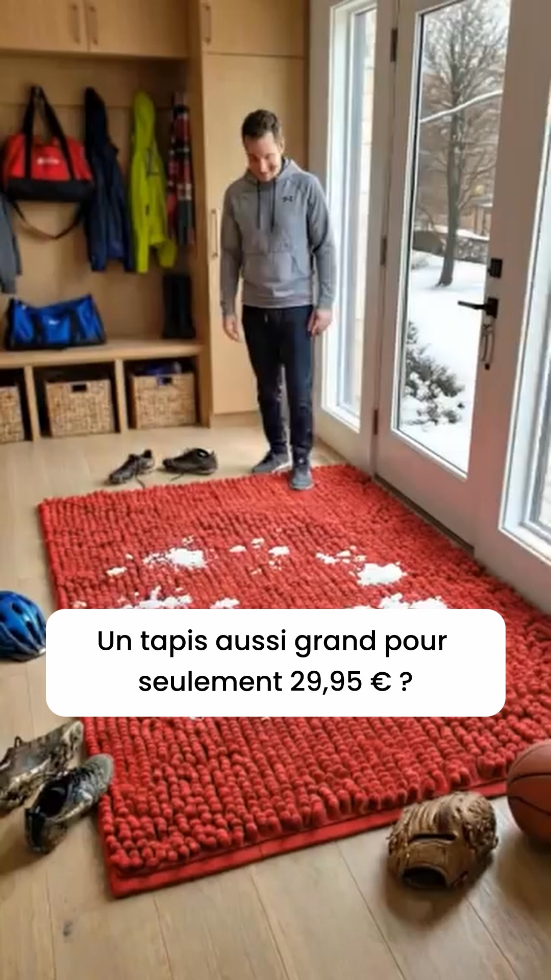 Finis les pattes sales