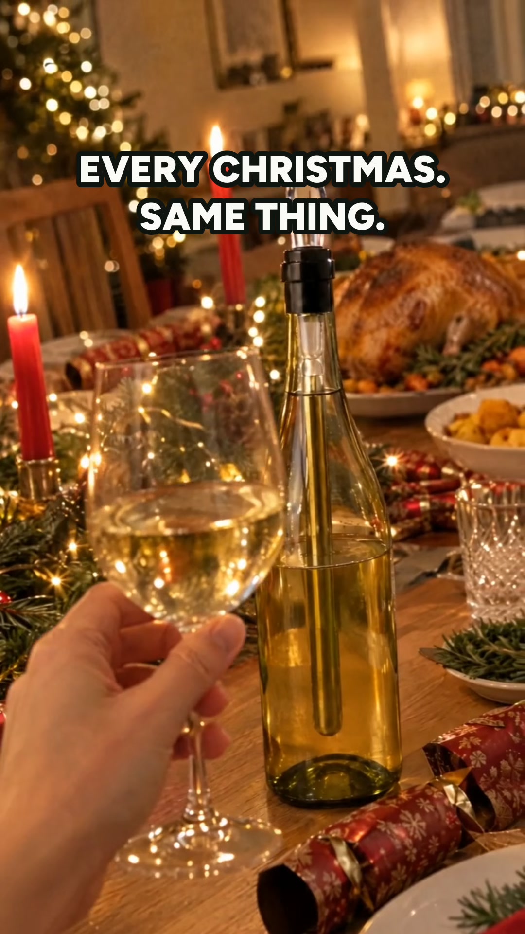 Nobody leaves the table