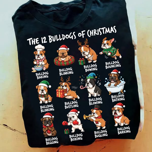 Perfect Christmas gift for Bulldog lovers!