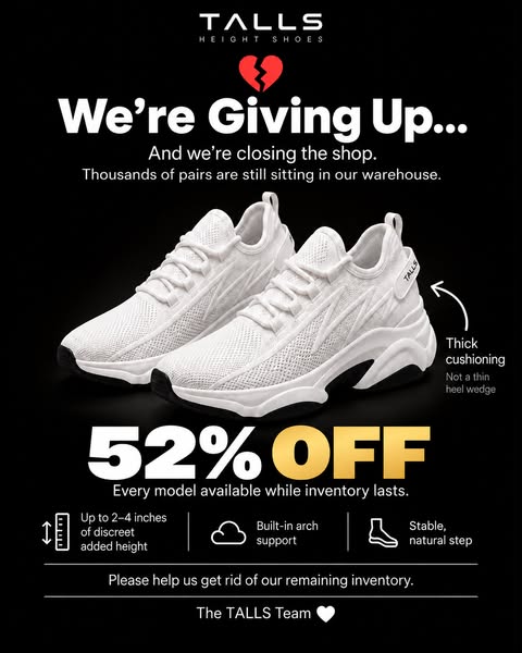 We're closing!