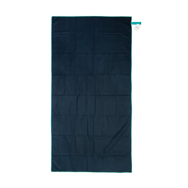 Πετσέτα Microfiber (80x160) Dimcol Quick Dry Navy Blue-Turquoise | Dimcol