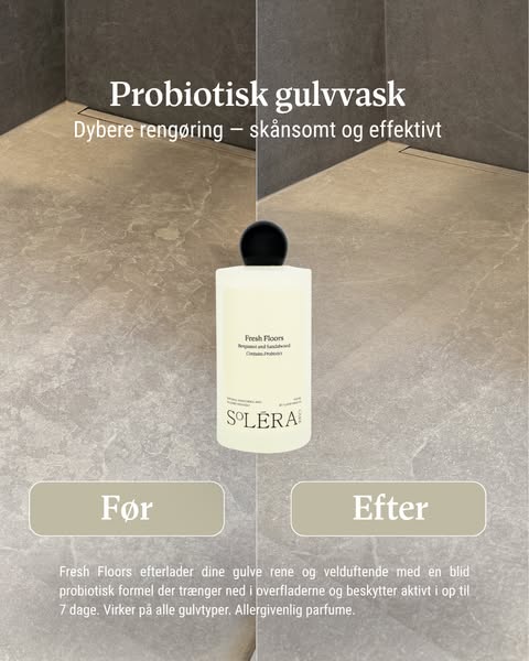 Dybdegående rengøring til alle gulvtyper
