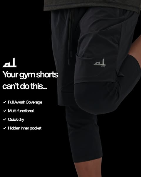 Your Gym Shorts Can’t Do This