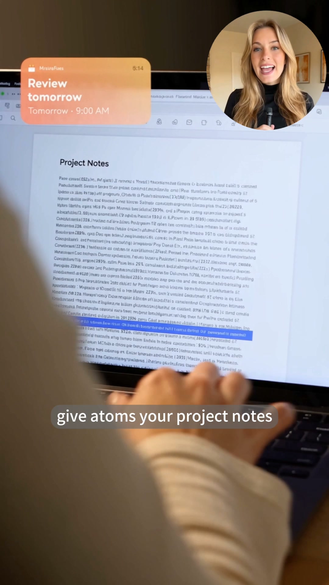 Turn Project Notes Into a Polished Recap