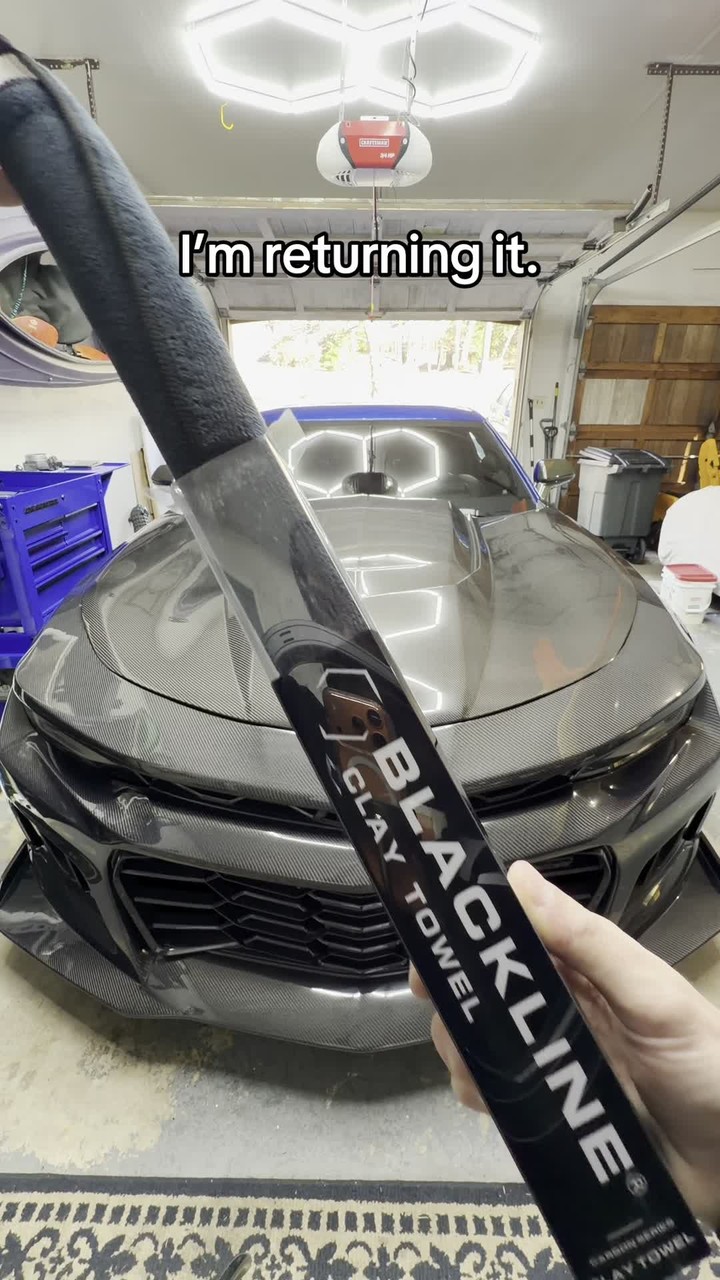Professional Synthetic Clay Towel for Advanced Auto Detailing