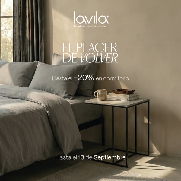 El placer de volver · hasta −20%