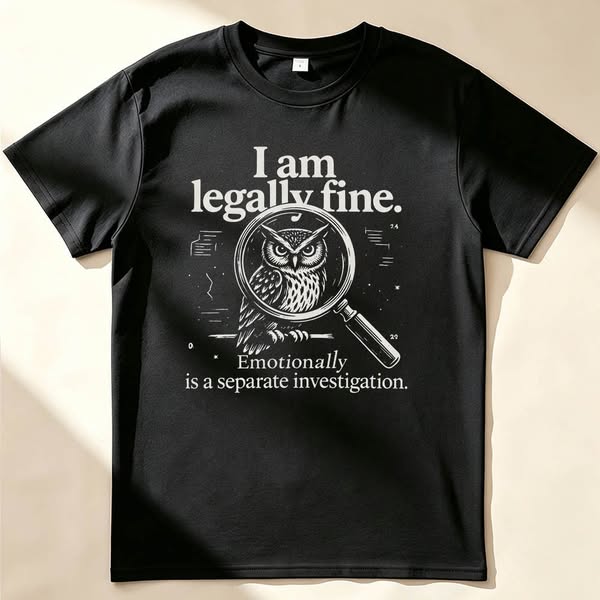 I Am Legally Fine. Emotionally Is a Separate Investigation.