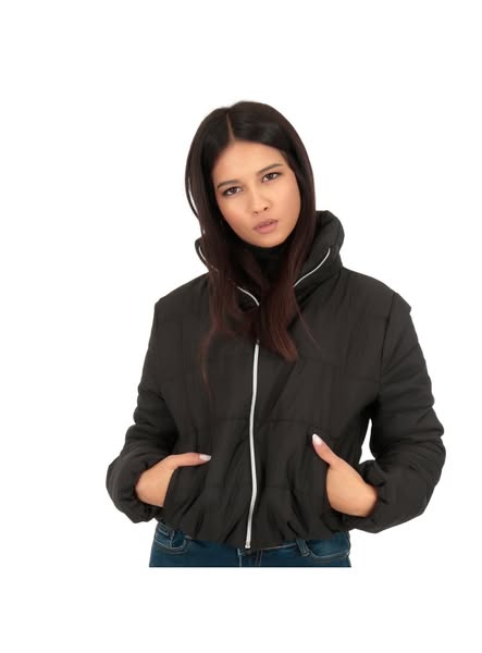 Μαύρο Puffer Jacket
