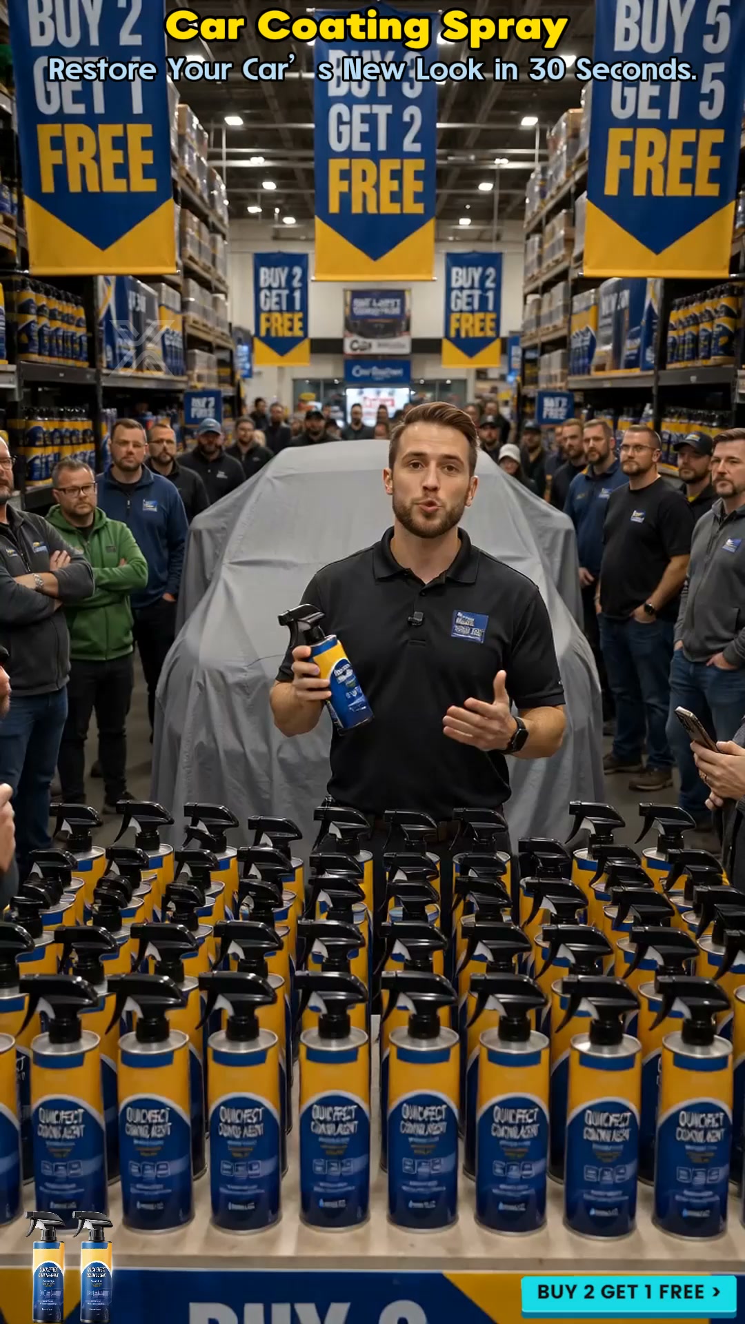 LAST DAY SALE 50% OFF!!Advanced Car Quick-acting Coating Agent Spray(Bonus towel included with every purchase!)