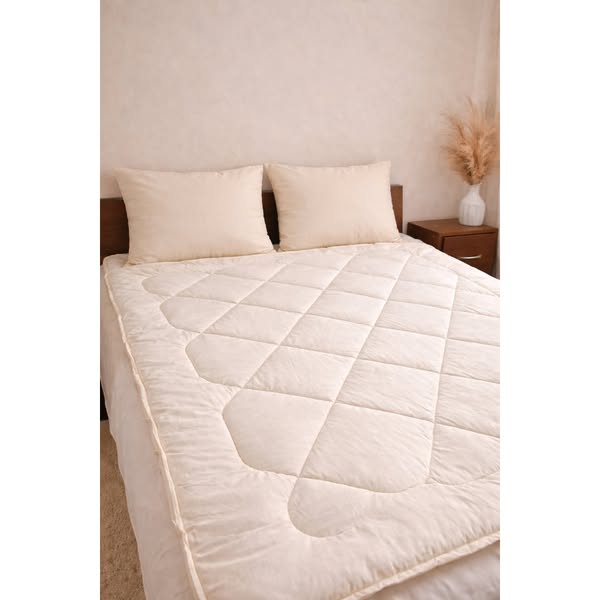 Kołdra Bezposzewkowa Blankies (140x200) – Twoja oaza dobrego snu - kolor - Słoneczne Ecru