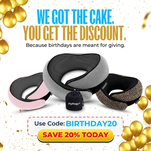 It's Our Birthday. Your Gift Is 20% OFF.