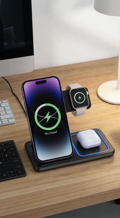 One Charger, Three Devices — 40% Off Today