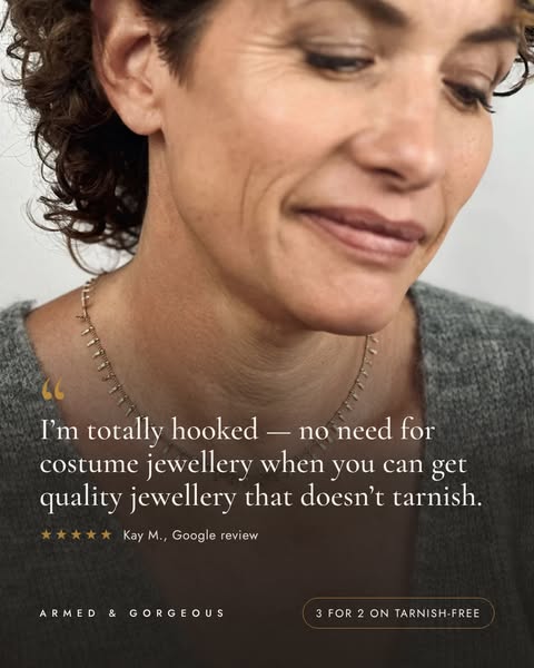 3 for 2 on Tarnish Free Jewellery