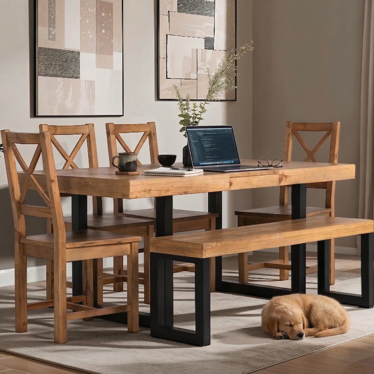 The Extending Brooklyn Dining Table