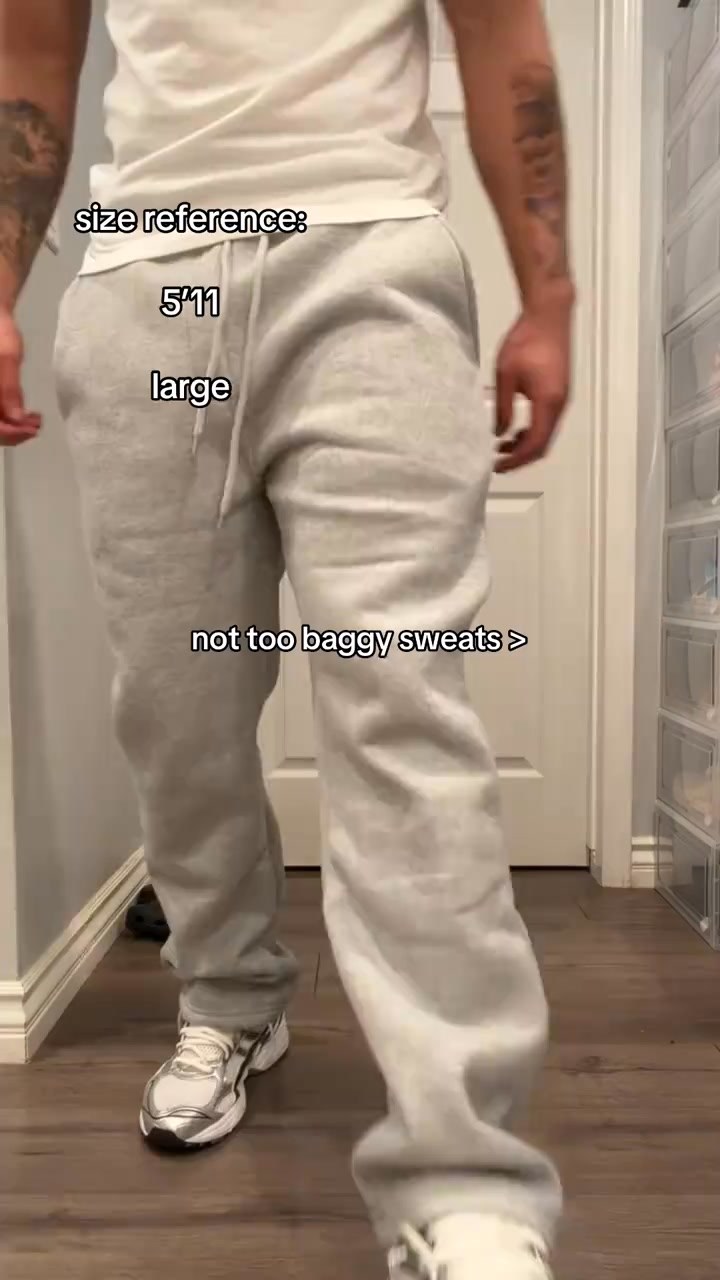 Finally. Sweats That Actually Fit Right.