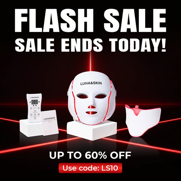 7 LED Colours + Microcurrent for Firm, Lifted Skin