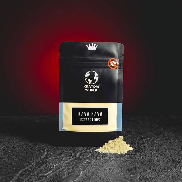 Kratom World Kava-Kava-extract 50% (Kava, Piper Methysticum) 25g