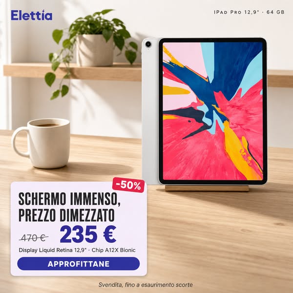iPad Pro a metà prezzo