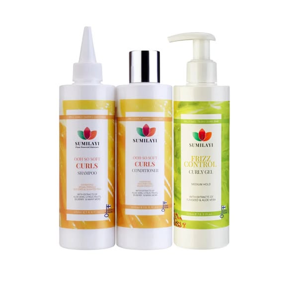 Wash&comma; treatment&comma; and styling set