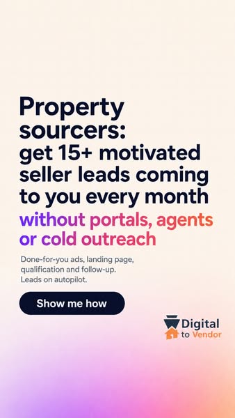 Your competitors aren’t better than you. They’re just speaking to the seller first.