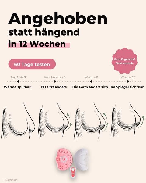 Straffere Brust in 15 Min. am Abend — ohne OP