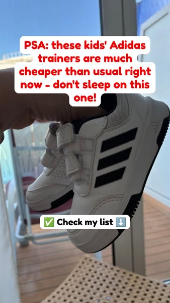 Adidas kids trainers sale on Amazon
