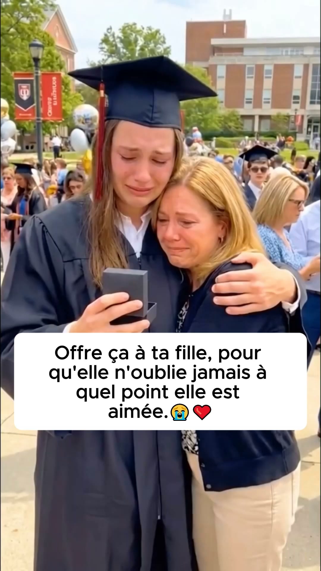 Pour toujours unies par l’amour. ∞