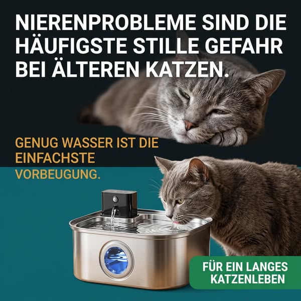 Warum Katzen jetzt mehr trinken