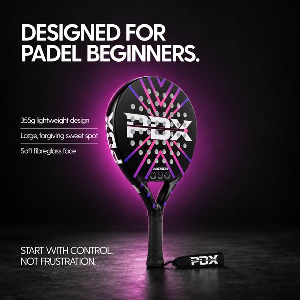 THE PADEL RACKET BEGINNERS LOVE