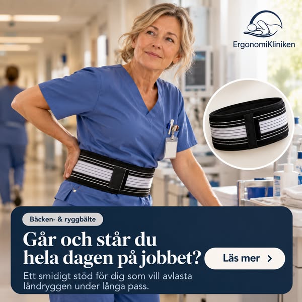 Går och står du hela dagen på jobbet?