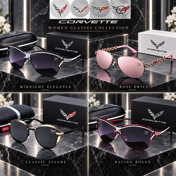 Corvette Women Polarized Glasses Collection