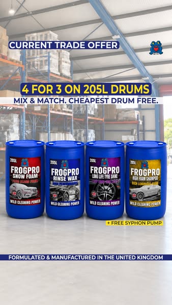 4 for 3 on 205L Drums