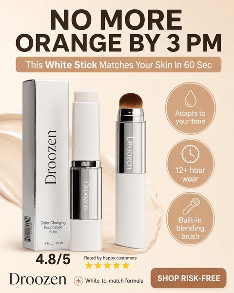 No more orange by noon. No more shade guessing. Guaranteed.