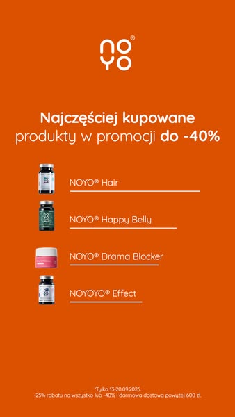 Aż do 40% rabatu Tylko teraz w NOYO®