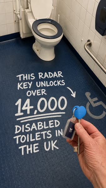 This Radar Key Unlocks Over 14,000 Disabled Toilets in the UK