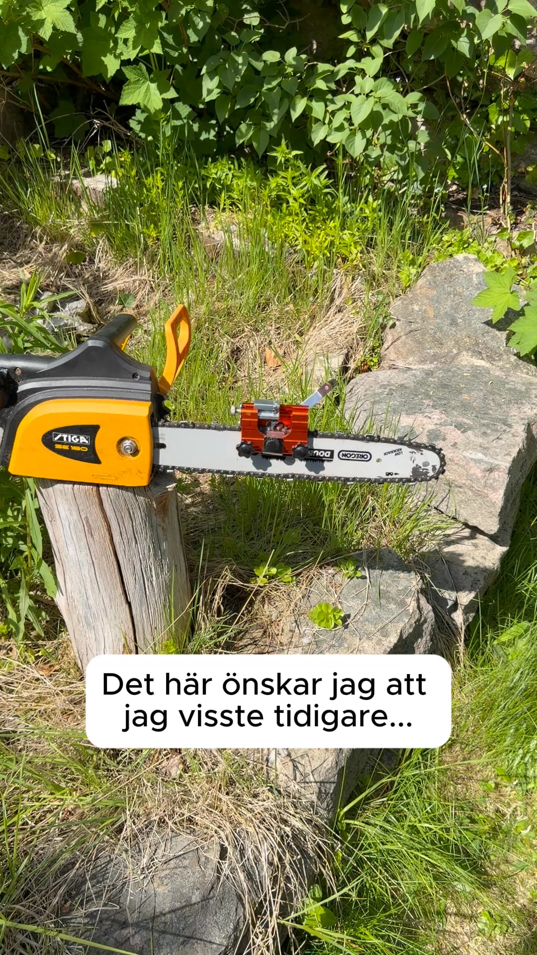Gör sågen vass igen!