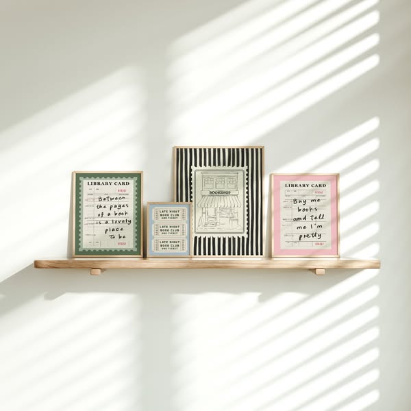 Prints For Book Lovers