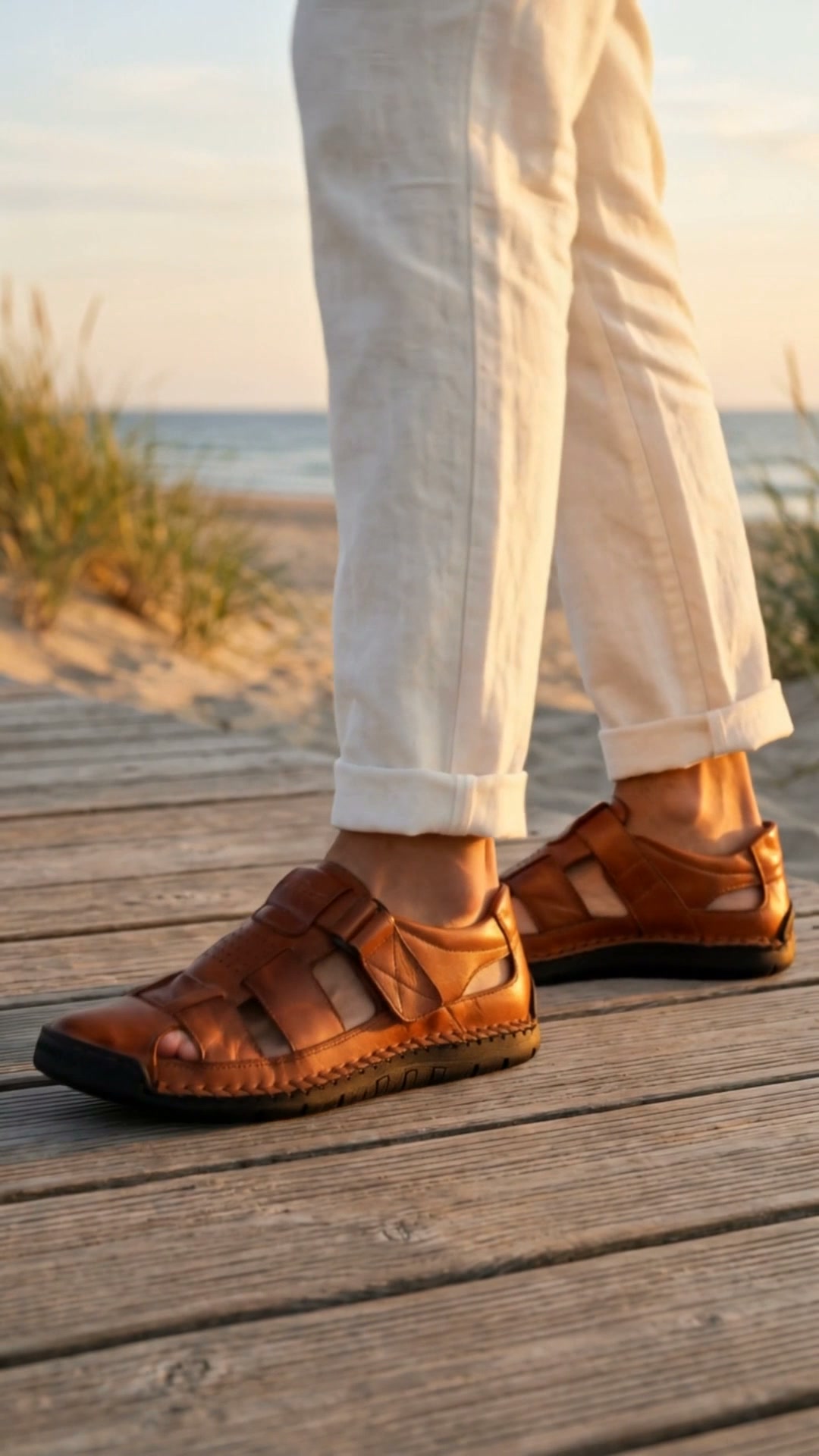 Salerno Fisherman Sandal — A Proper Shoe That Feels Like a Sandal