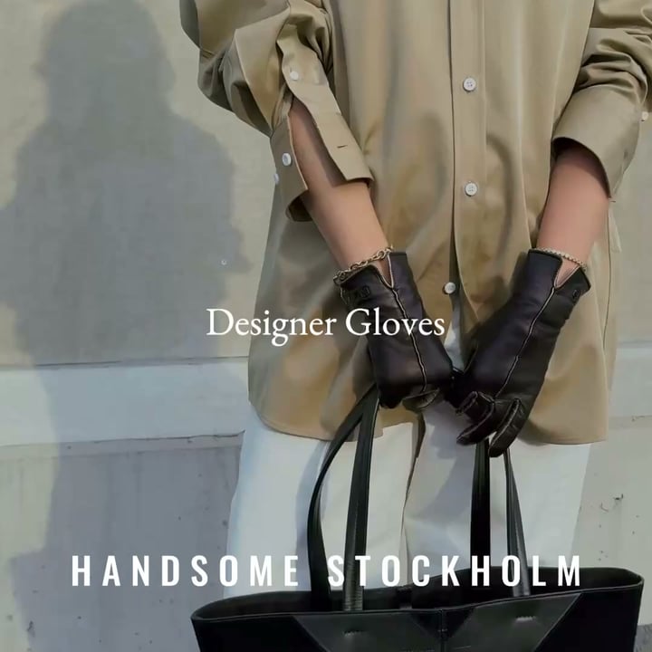 Schwedische Designerhandschuhe