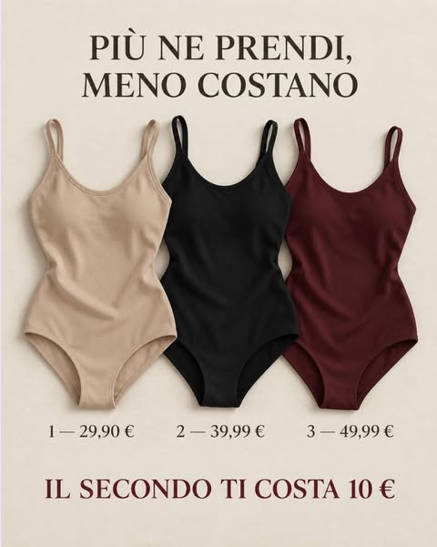 Più ne prendi, più conviene