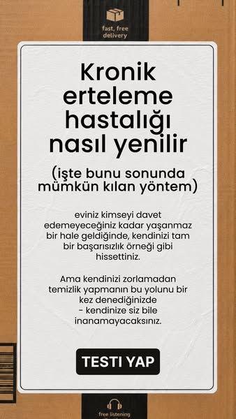 Ertelemeyi Doğal Yollarla Yen