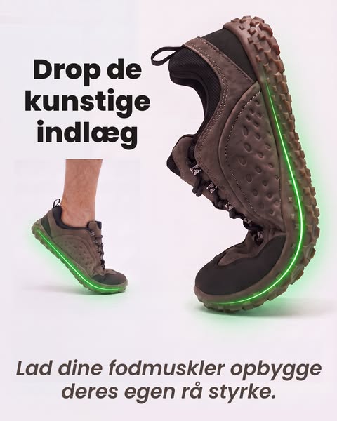 Mindre støtte. Stærkere fødder.