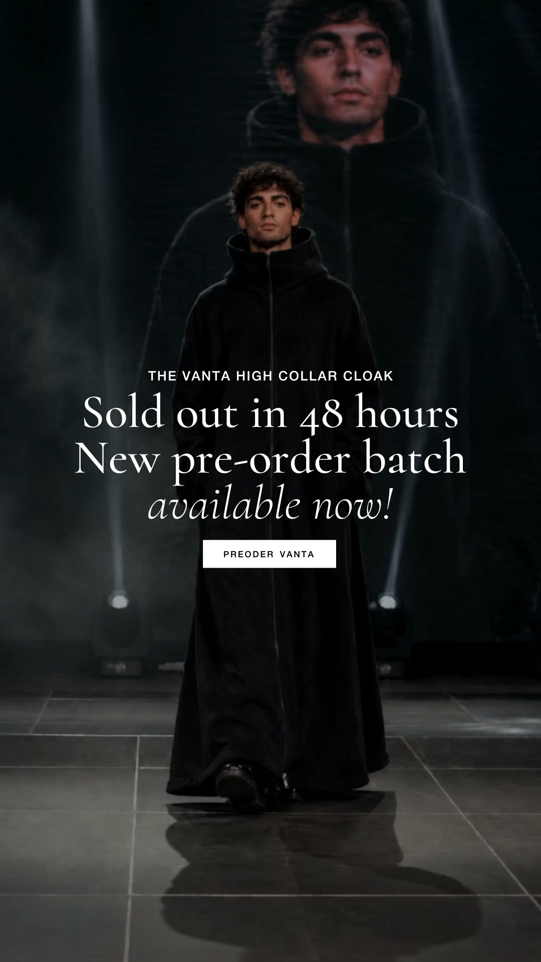 Meet Vanta: The High Collar Cloak Everyone’s Talking About