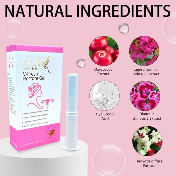 FairySecret® V-Fresh Restore Gel | Natural Botanical Feminine Care