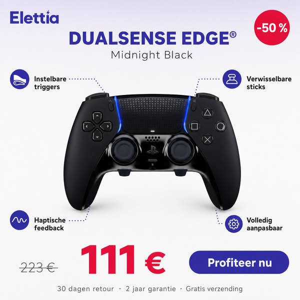Pro-controller voor de helft